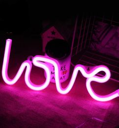 Ofertas de Luz LED neón con letras de amor
