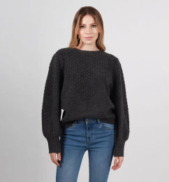 Ofertas de Sweater cuello redondo manga larga