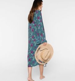 Ofertas de KIMONO VERDE FLORES