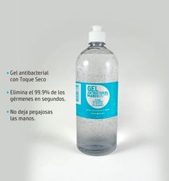 Ofertas de Gel antibacterial Grande (950ml) - $500 Pesos 