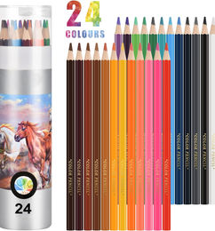 Ofertas de EooUooIP Lápices de colores, 24 lápices - ¡CUPÓN!