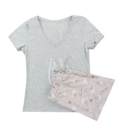 Ofertas de Conjunto Pijama Largo - LILI PINK +15% de Descuento Cupón