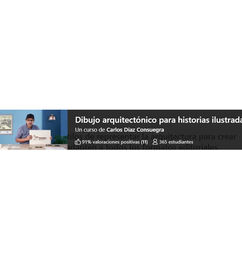 Ofertas de Curso de dibujo arquitectónico para historias ilustradas en descuento