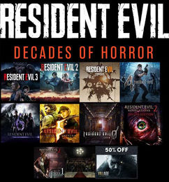 Ofertas de Combos Resident Evil - Hasta 82.5% de descuento! - Apoya una beneficencia! 