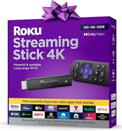 Ofertas de Roku Streaming Stick 4K | 4K/HDR/Dolby Vision, control remoto de voz Roku y TV en vivo