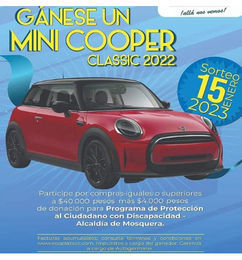 Ofertas de Concurso Mini cooper classic 2022 - Ecoplaza Mosquera