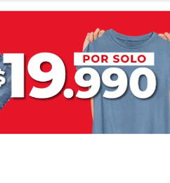 Ofertas de Todo desde $19.900 o Menos (Hombre y Mujer) 