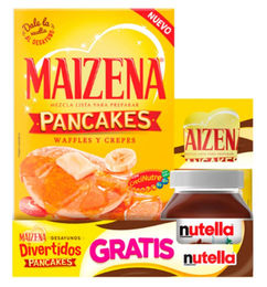 Ofertas de Masa para Pancakes + Nutella 