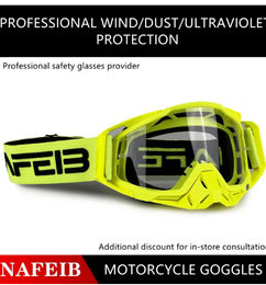 Ofertas de NAFEIB - Gafas de sol para motocross para hombre