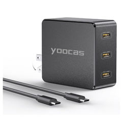 Ofertas de yoocas Cargador USB C 140W Con 3 Puertos USB C - ¡Aplicar Cupones!