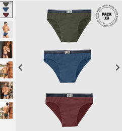 PACK X3 Calzoncillos Clasicos Leonisa OFERTU