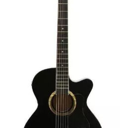 Ofertas de Guitarra Electroacústica Femmto negra arce brillante con ecualizador activo