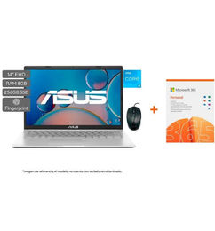 Ofertas de Portátil Asus X415EA Intel Ci3 8GB 256GB SSD 14" + Office 365 + Envío Gratis