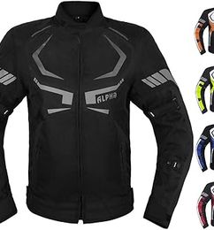 Ofertas de Chaqueta de motociclista para hombre, con protecciones, impermeable envío gratis