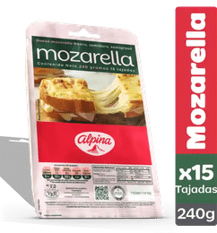 Ofertas de Alpina Queso Mozarella Tajado