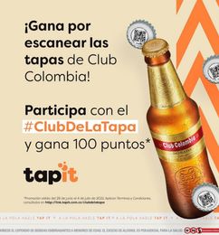 Ofertas de Cerveza gratis con Tapit beer