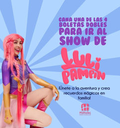 Ofertas de ¡Gana Boletas Dobles para el Show de Luli Pampín!