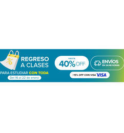 Ofertas de Hasta 40% en categorías seleccionadas en MercadoLibre + 15% adicional pagando con VISA