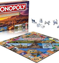 Ofertas de Scottsdale Monopoly, juego de mesa familiar, para 2 a 6 jugadores