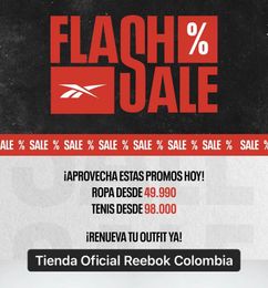 Ofertas de REEBOK - DESCUENTO EN ROPA Y TENIS 