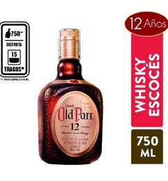 Ofertas de Whisky old parr 12 años x 750 ml