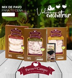 Ofertas de COMBO MIX PECHUGA PAVO PARA TU CENA NAVIDEÑA 