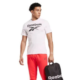 Ofertas de Camiseta deportiva Reebok Hombre + Cupón Nequi 15% de descuento