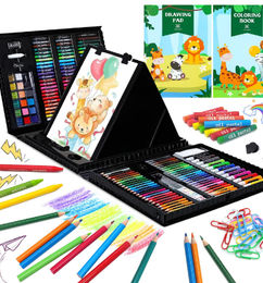 Ofertas de Kit estudiantil artístico para niños - 276 Piezas 