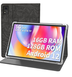 Ofertas de Suicoey Tablet Android 10" 16 GB de RAM 128 GB ROM Certificada por Google - ¡Cupón!