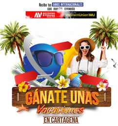 Ofertas de Concursa por unas vacaciones en Cartagena con giros susuerte y Western union