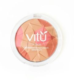 Ofertas de Rubor Vitú Ingredientes Minerales Tono 02 Ambar 10gr