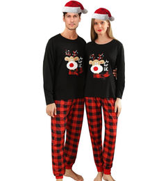 Ofertas de Pijamas Navideñas para Parejas - ¡Aplicar Cupón!