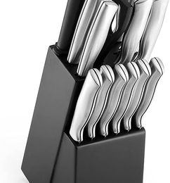 Ofertas de Farberware Juego de cuchillos de acero Inoxidable con sello bloque de 15 piezas