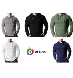 Ofertas de Sudaderas con Capucha para Hombre - ¡Aplicar Cupones!