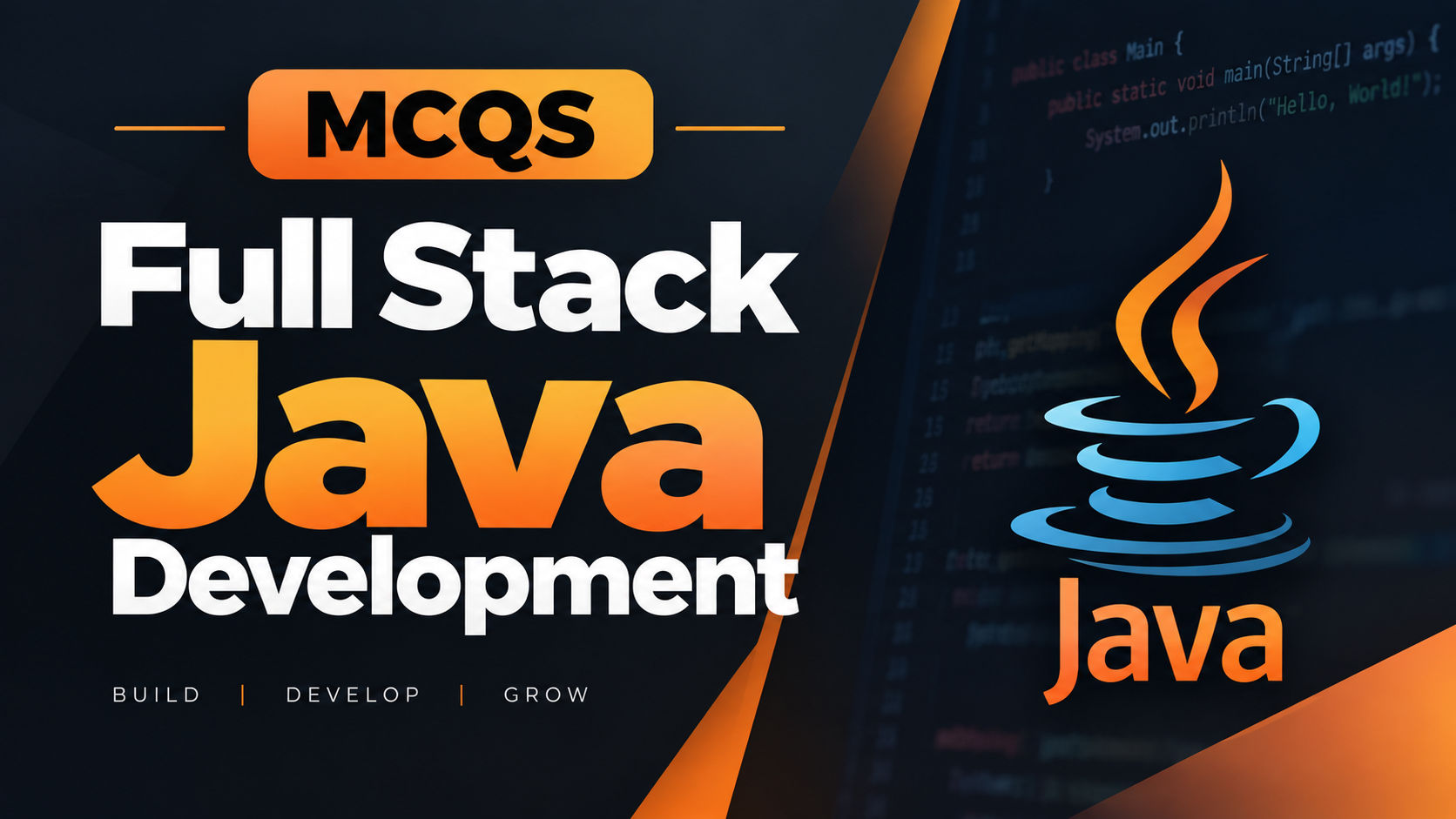 Full Stack Java Development