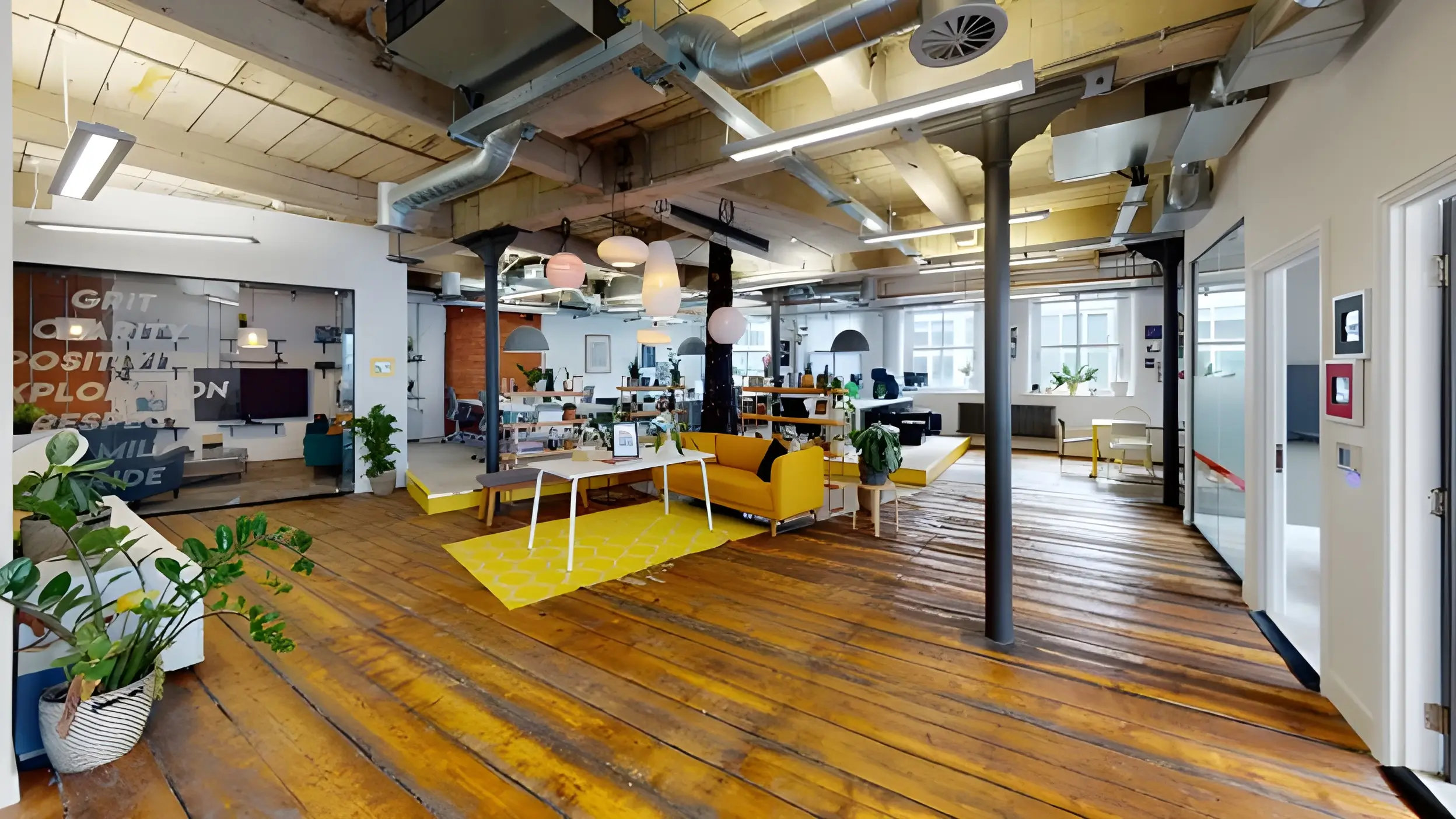 Interior of Bruntwood SciTech office spaces in Manchester