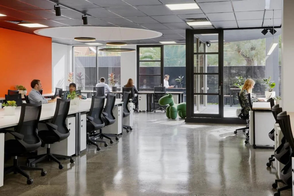 shared office space rent melbourne