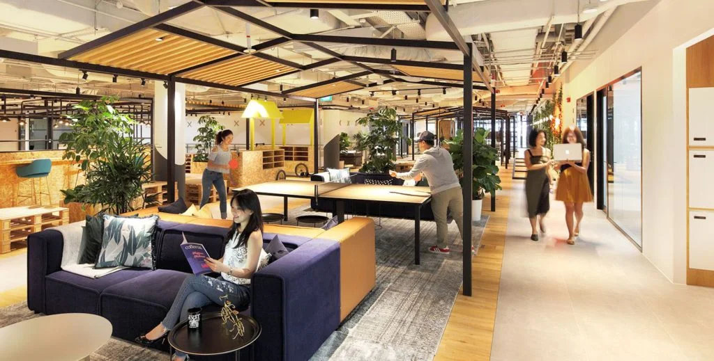 Coworking space in Raffles Place singapore CBD