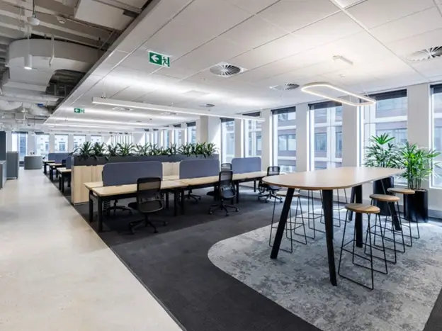 working area at tank stream labs 440 collins street