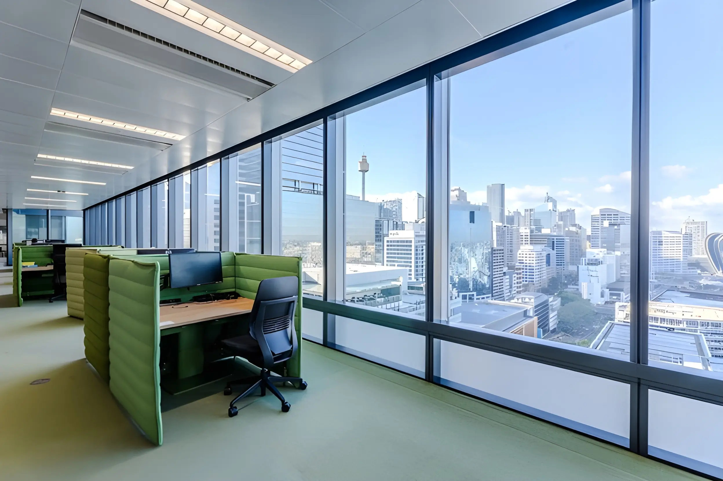 private workstation at tank stream labs barangaroo