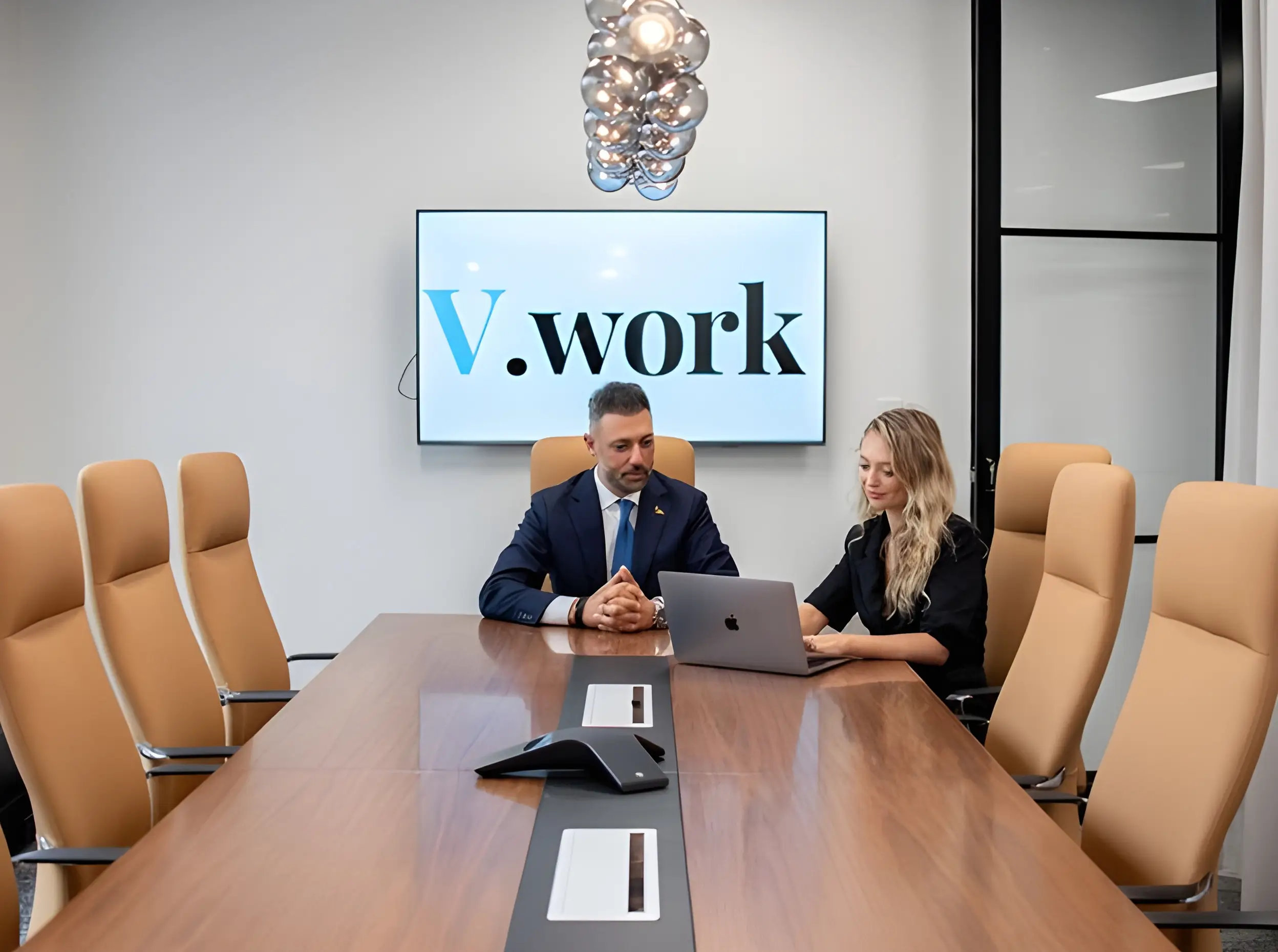 meeting room at vwork office at 15 orion road