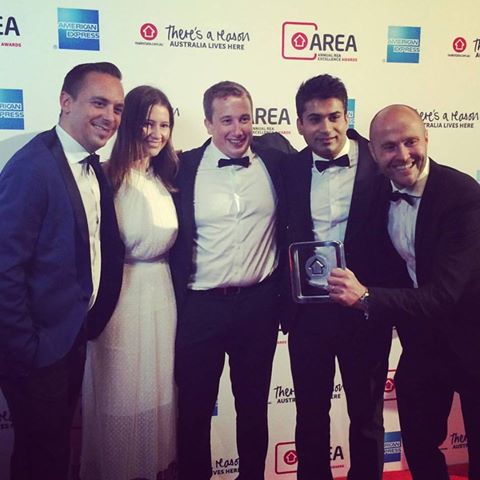 office hub team in australian small business champion awards