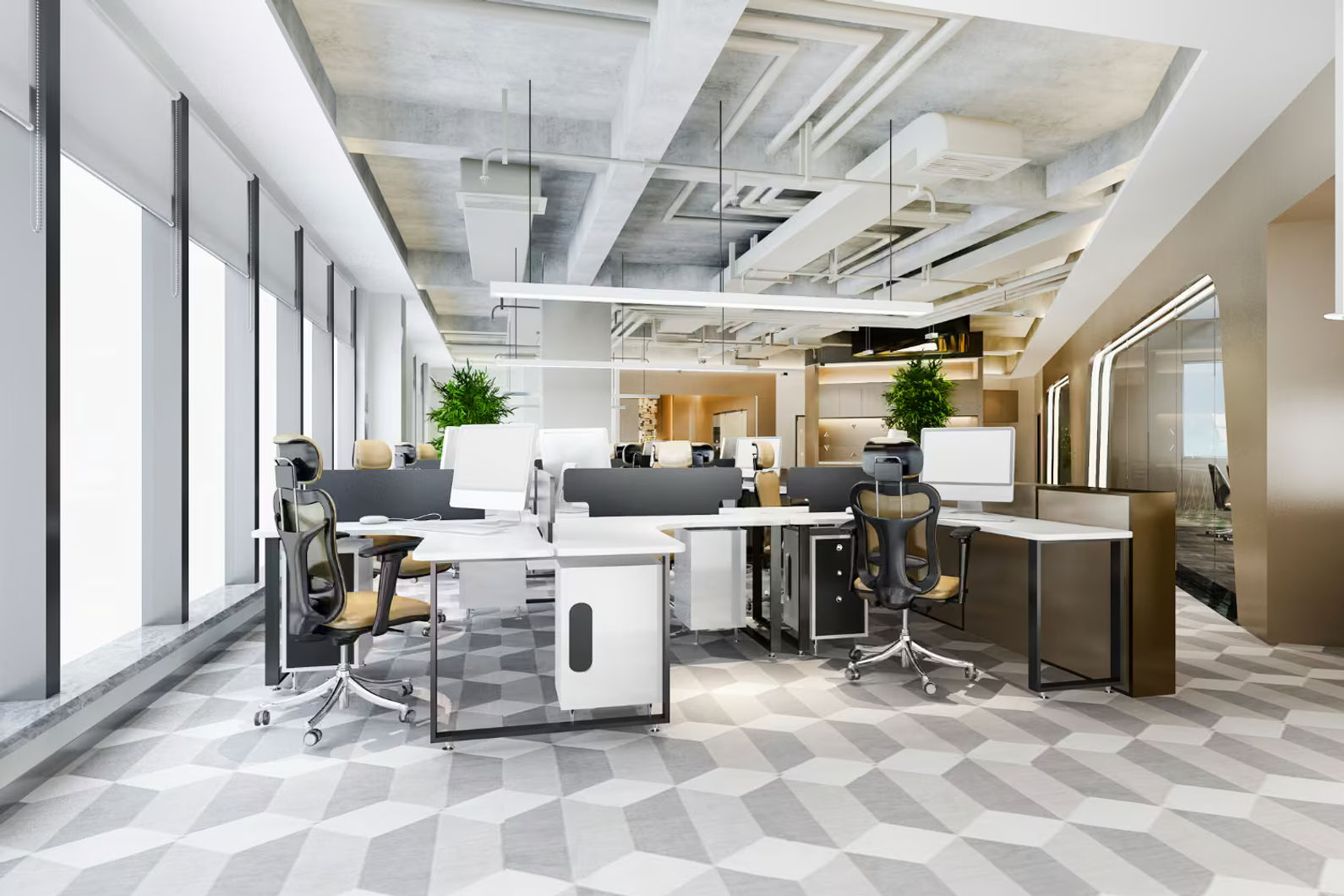 11 Ways to Partition a Serviced Office Space