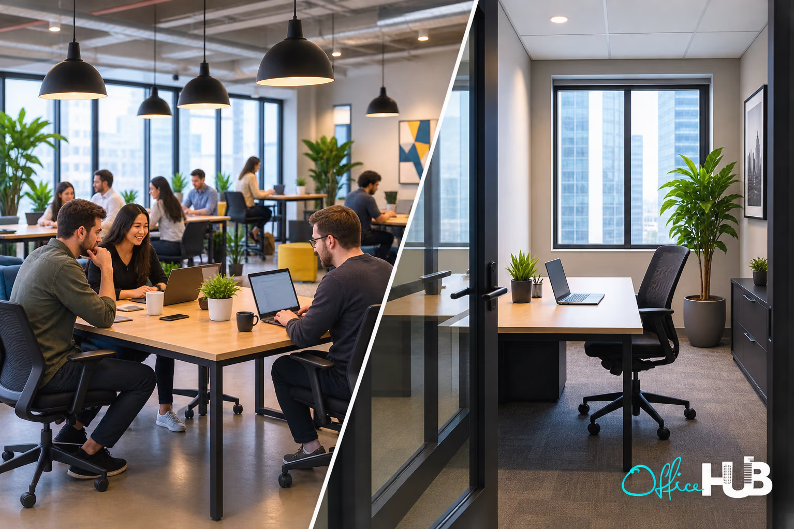 coworking space vs private office