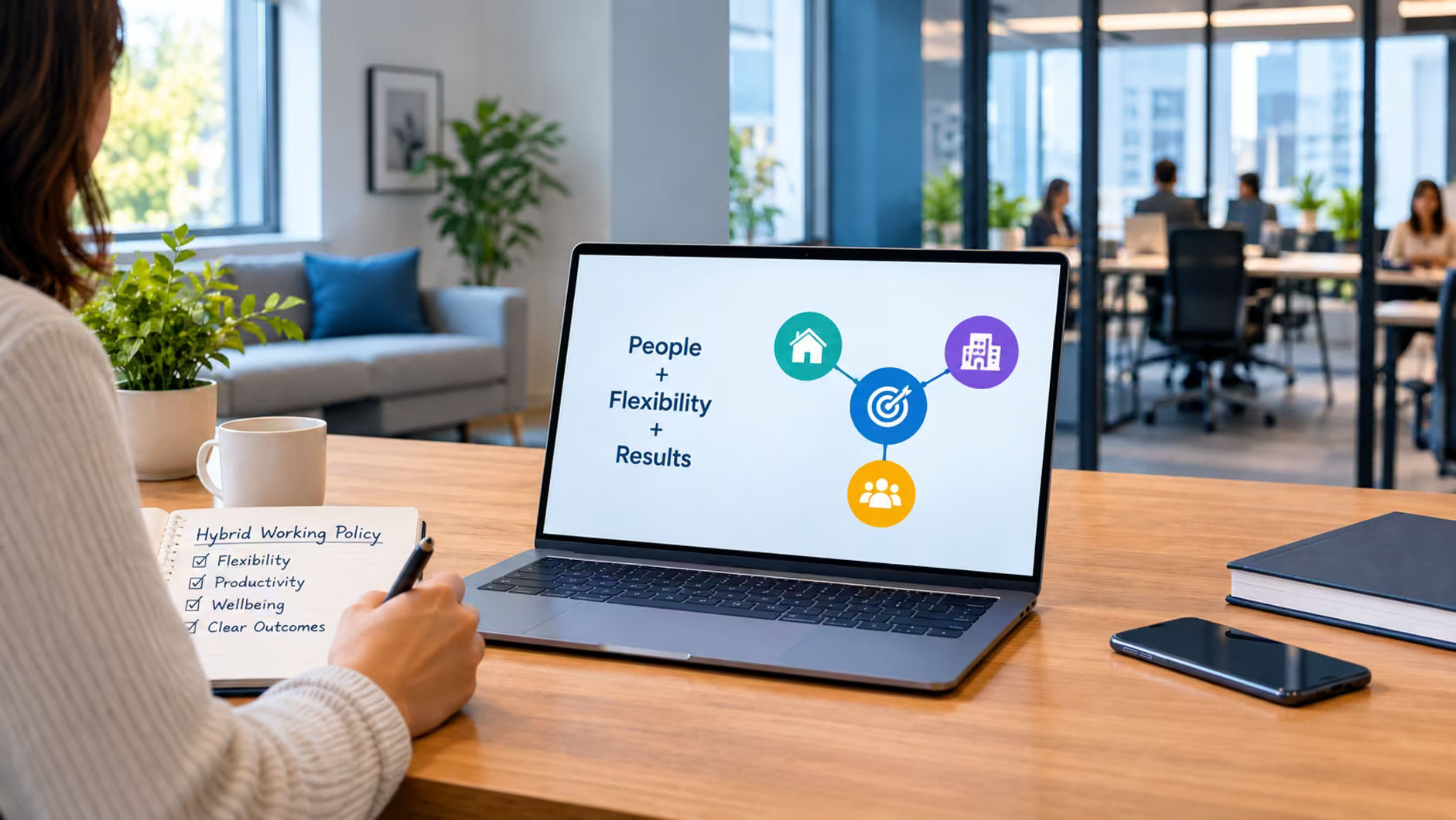 hybrid working policy