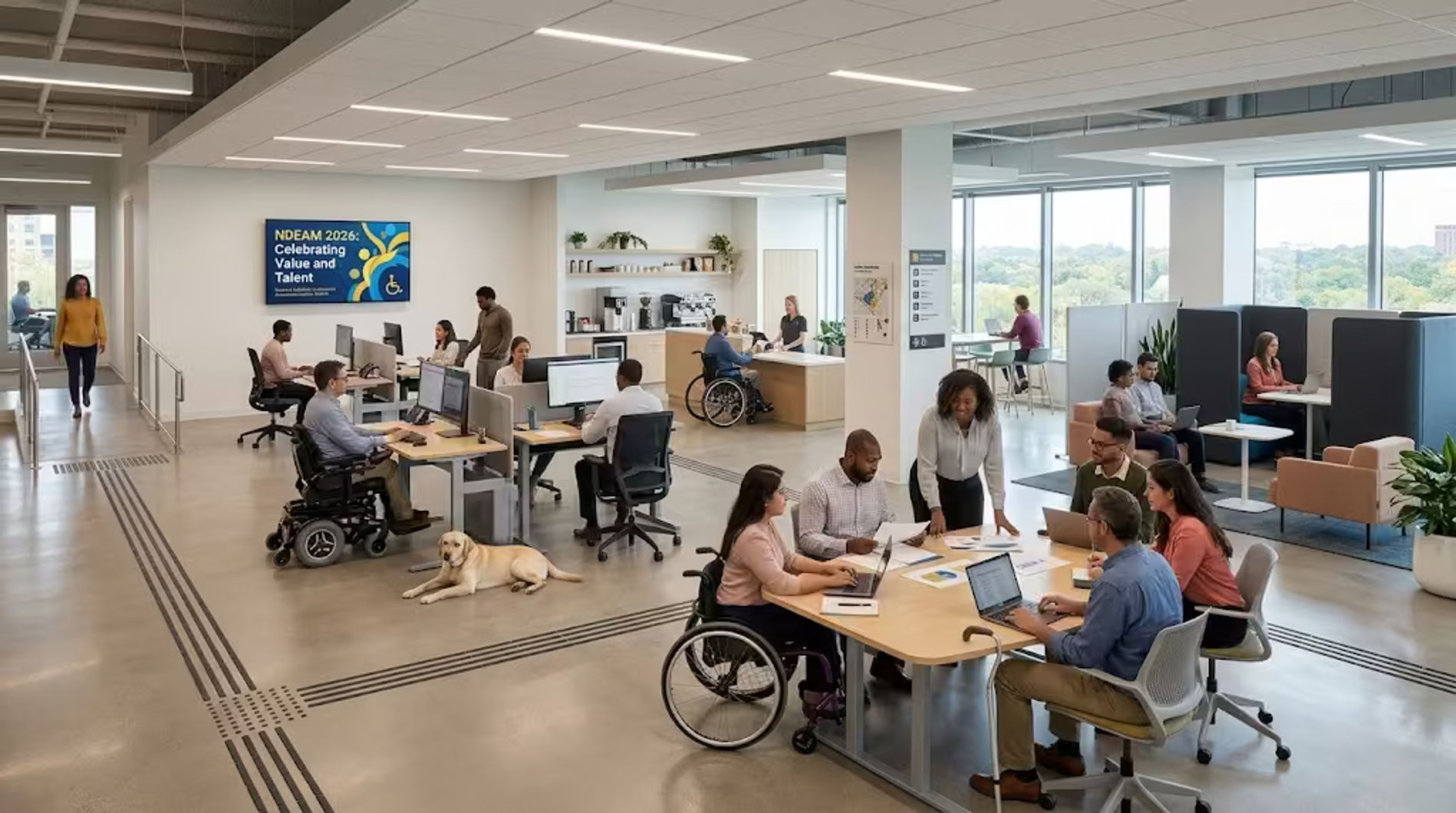 How to Choose an Accessible Coworking Space NDEAM 2026