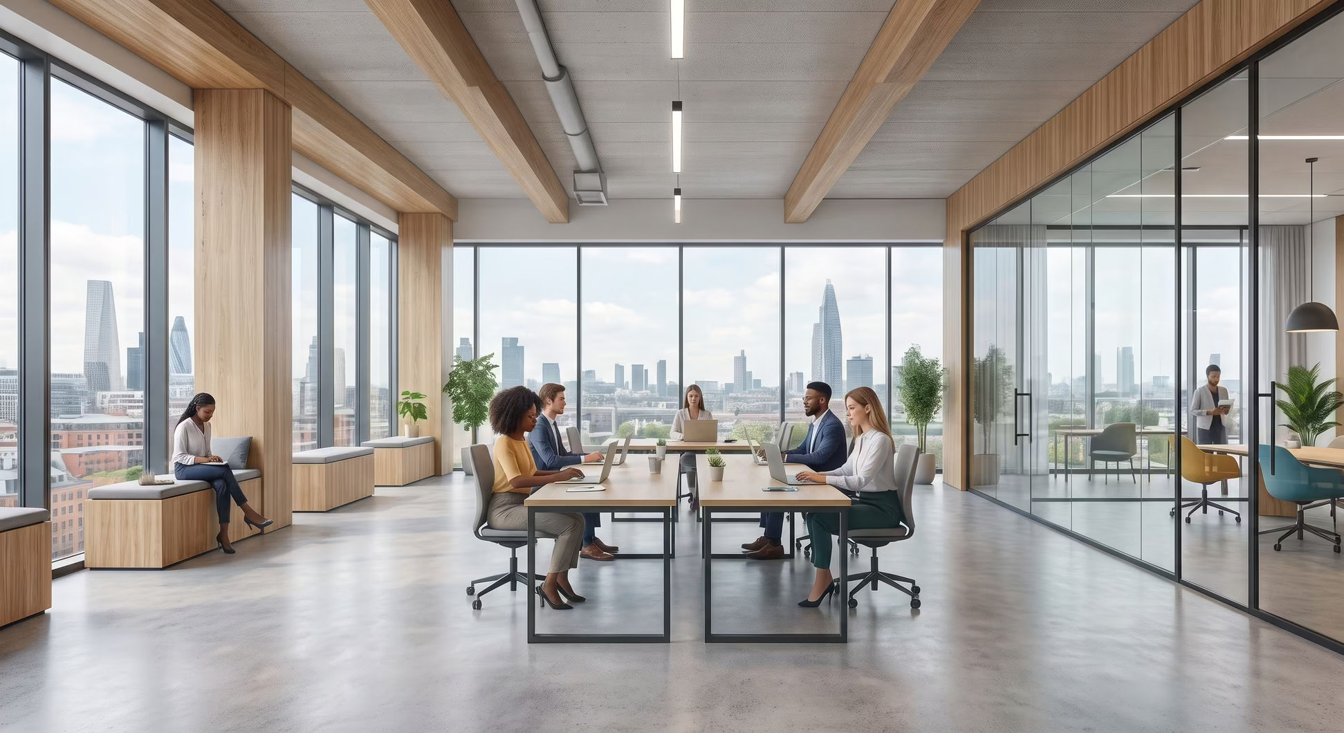 eco friendly office space