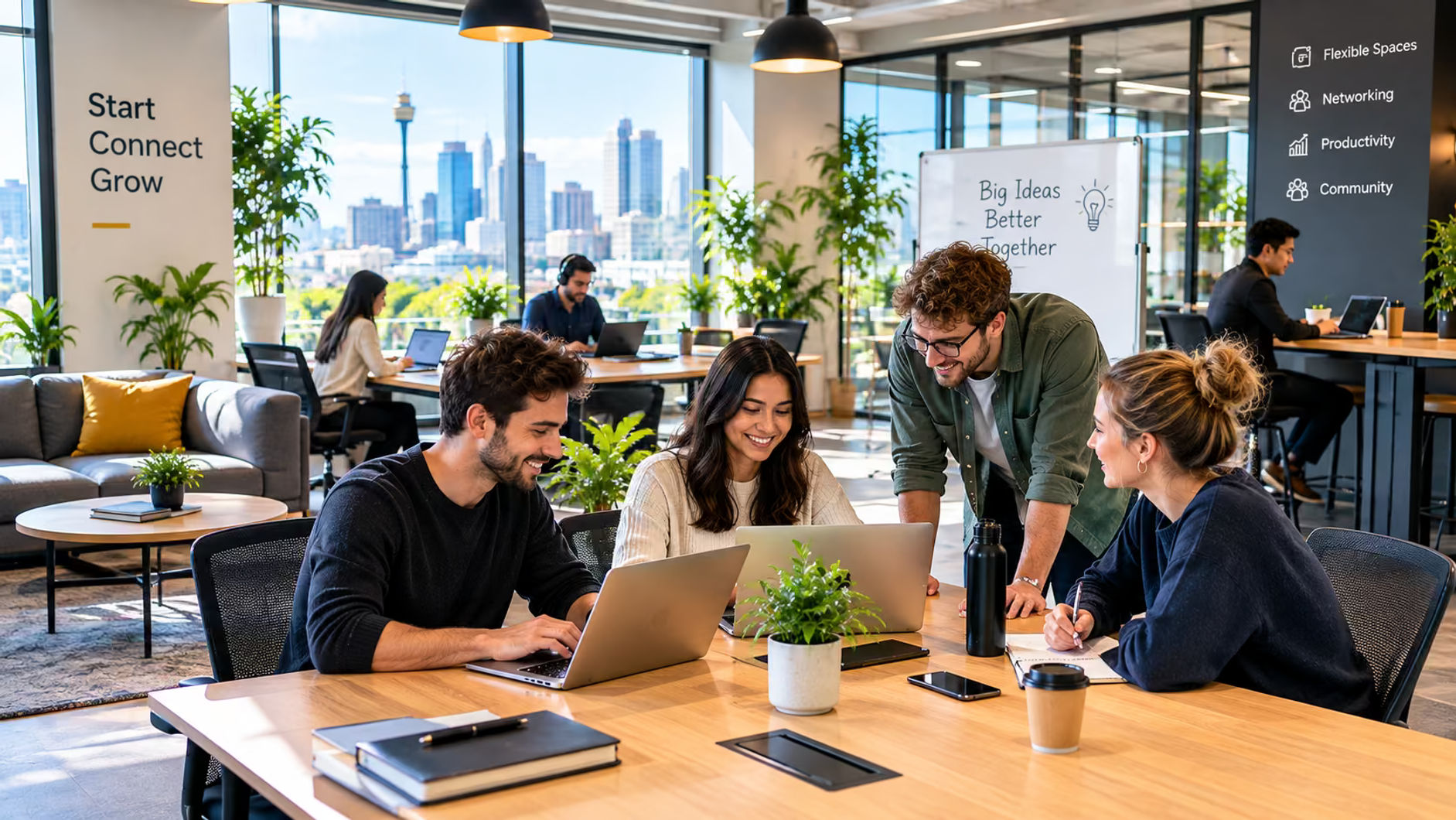 coworking space benefits