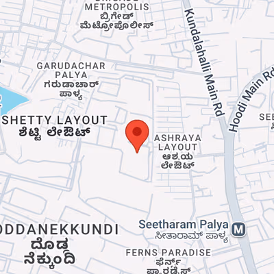 Ashraya Layout Garudachar Palya Mahadevapura, Bengaluru Image 6