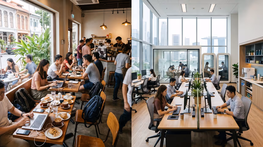 Coffee Shop vs Coworking Space in Singapore: Which Is Better for Remote Work?